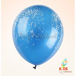 韓國棒帶派對橡膠水晶色氣球5個套裝(不包括氦氣)